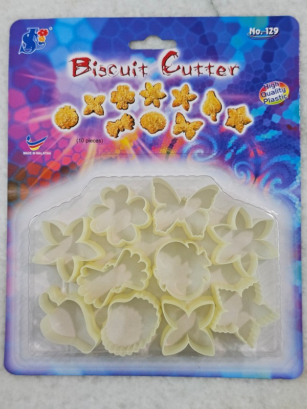 10 Pcs Cookie Cutter Biscuit Mould Pastry Baking Cake DIY Deco ~