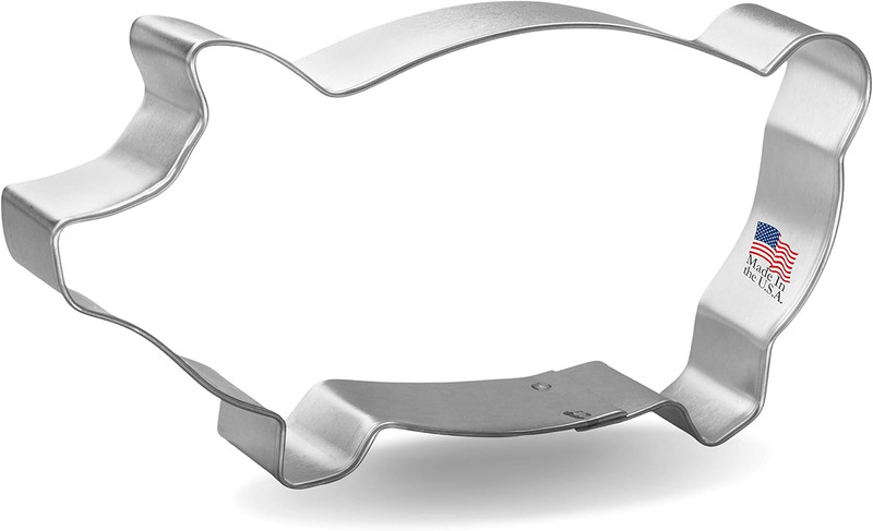 Marranitos Pig Cookie Cutter 5 Inch –Tin Plated Steel Cookie Cutters – Marranito gallery