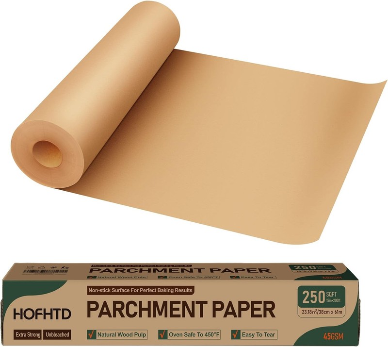Parchment Paper for Baking, 15 in x 200 ft Air Fryer Disposable Paper