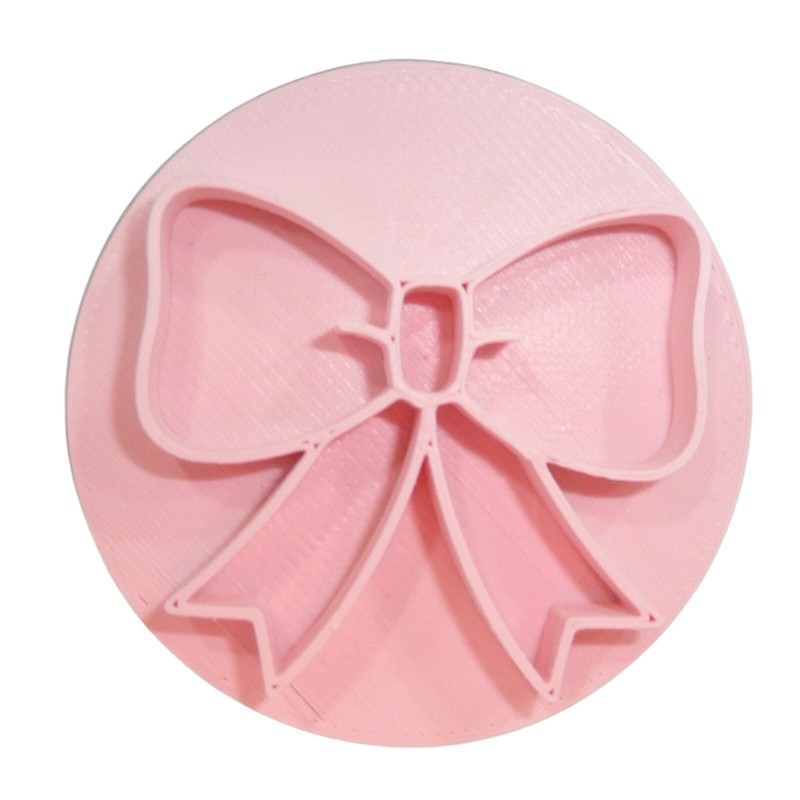 COQUETTE GIRLS BOW COOKIE STAMP EMBOSSER MADE IN USA PR5562