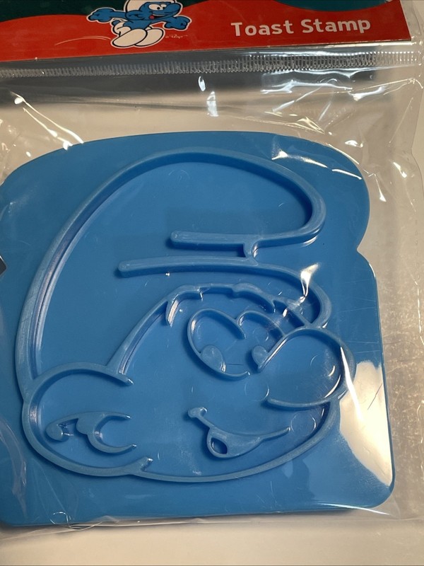 Nickelodeon The Smurfs Plastic Toast Stamp New gallery