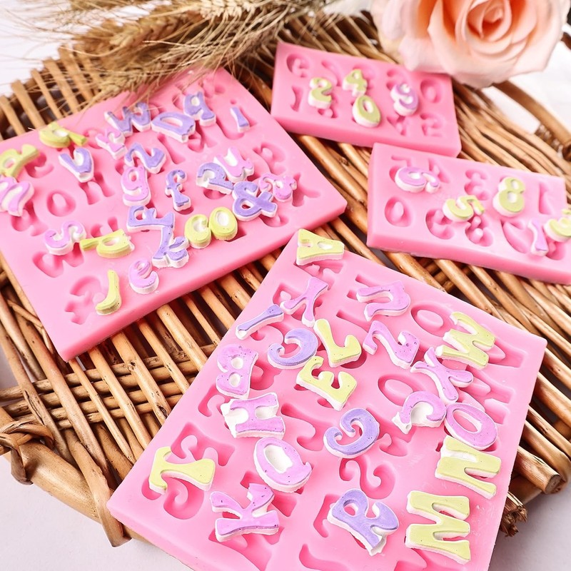 Letters Molds & Numbers Molds Silicone Fondant Mold Chocolate Molds 0-9 Number gallery