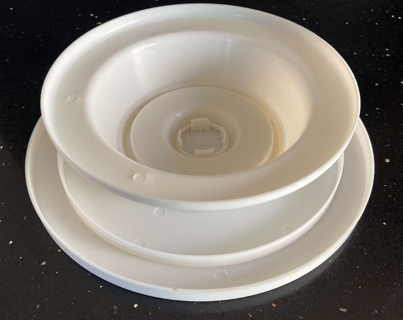 Wilton Trim 'n Turn Plus Cake Decorating Turntable Rotating Stand 12" White gallery