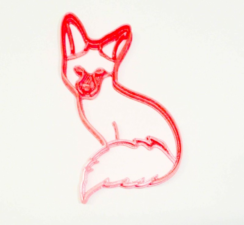 FOX FOREST ANIMAL WOODLAND CREATURE SPECIAL OCCASION COOKIE CUTTER USA PR2289