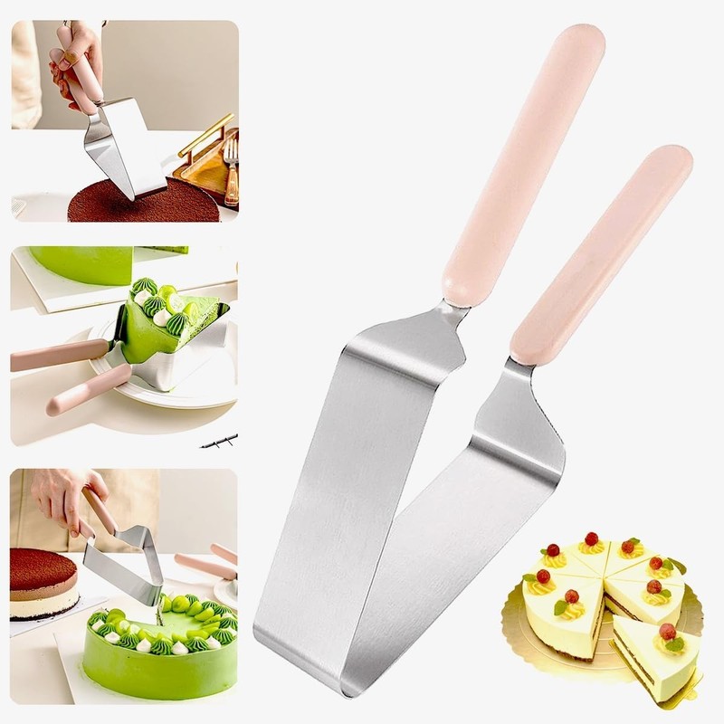Stainless Steel Cake Cutter for Wedding Birthday Baking
