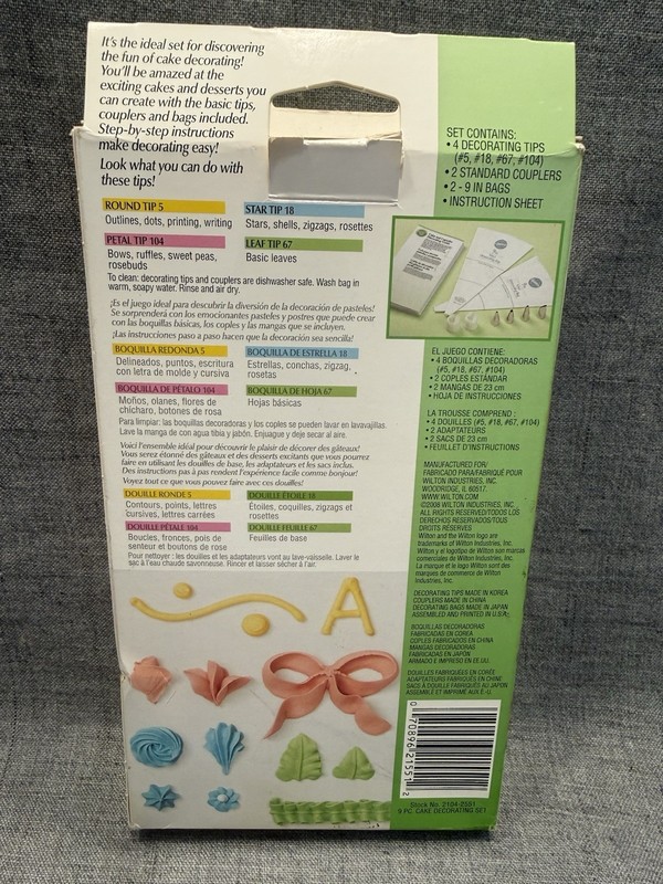 Wilton Industries Inc. 9 Piece Cake Decorating Set gallery