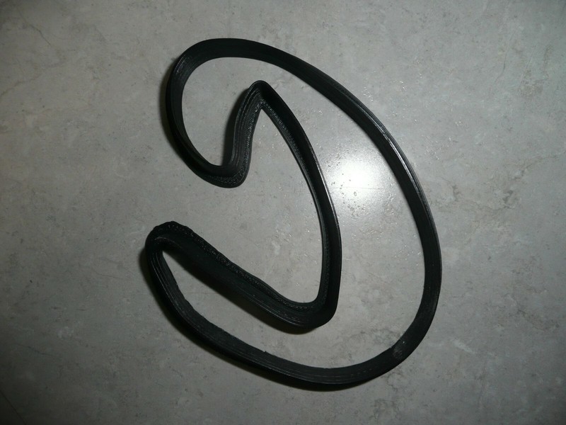 LETTER C UPPERCASE FANCY STYLIZED FONT ALPHABET SPECIAL COOKIE CUTTER USA PR3330 gallery