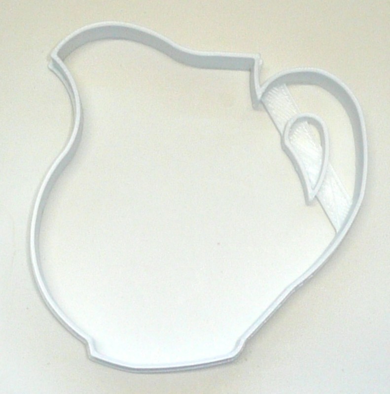 LEMONADE PITCHER OUTLINE DRINK WATER JUG HOSTESS BRUNCH COOKIE CUTTER USA PR3628