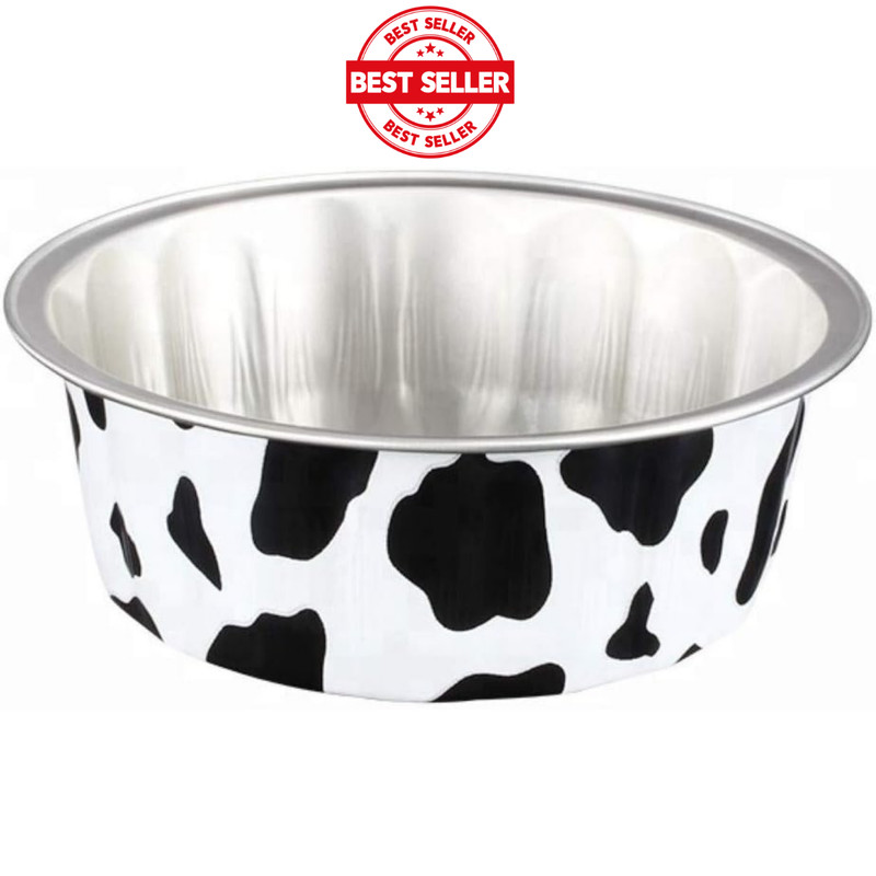 KEISEN 4 2/5 235ml 8oz 24/PK Disposable Aluminum Foil Cups for Muffin Cupcake