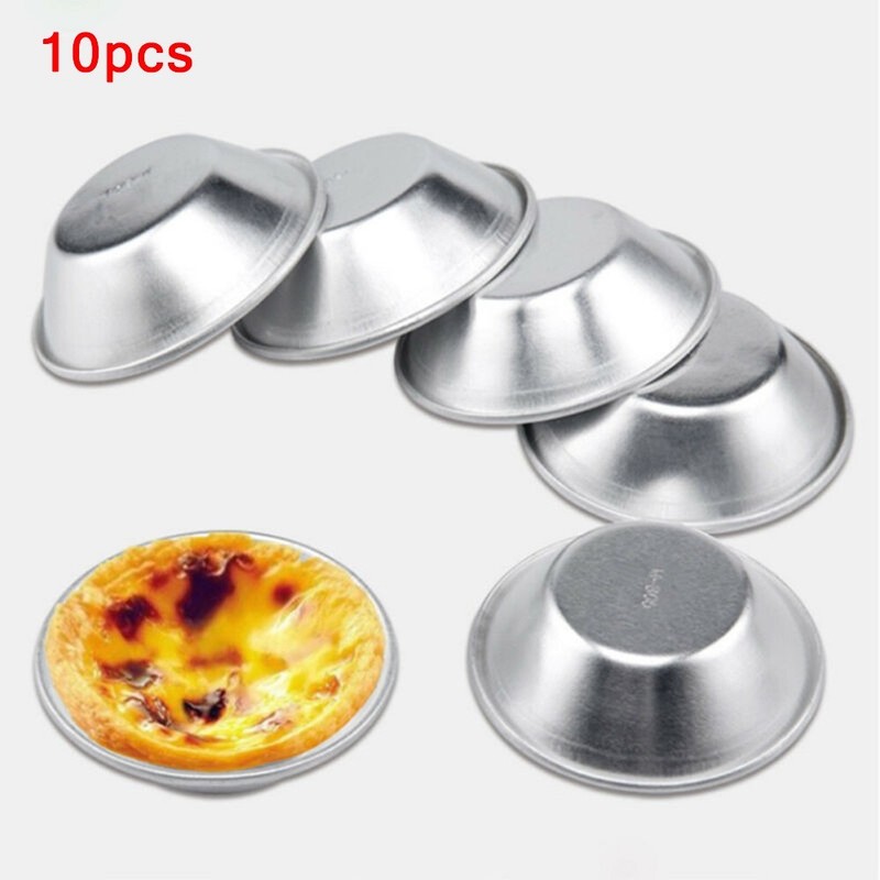 For Egg Tart For Mold Hot Baking Tools Cupcake Cake Cookie Pudding Aluminum gallery