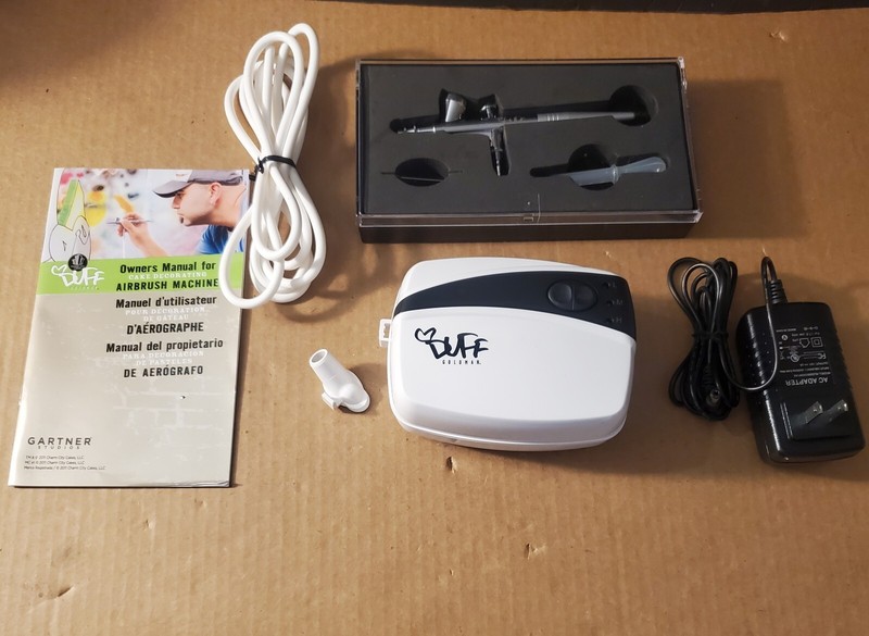 Duff Goldman Cake Decorating Airbrush Machine - Charm City Cakes - Baking NIB gallery