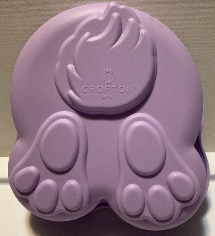 Crofton 2019 Silicone 3D Bunny Rabbit Tooshie Light purple Mold (bunny butt) gallery