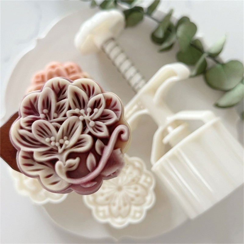 Flower Shape Dessert Decorating Tool Baking Molds Dessert Press for Baking Lover gallery