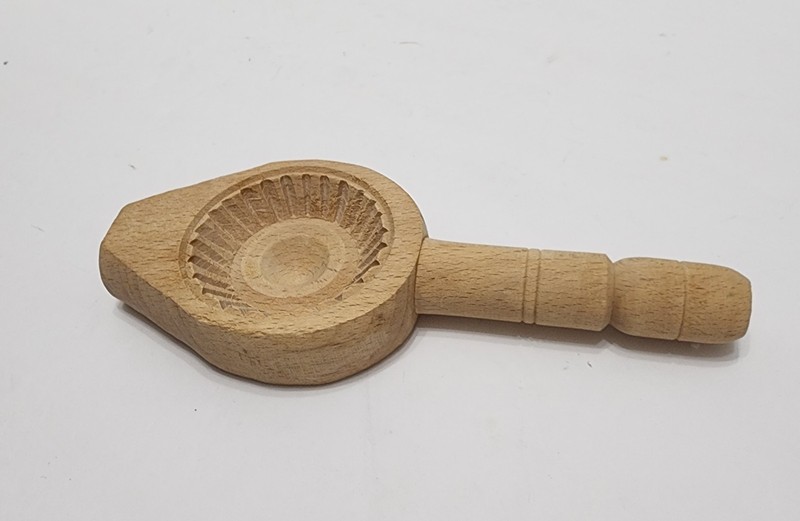 Wooden Maamoul Mamul Hand Carved Cookie Press Made In Turkey
