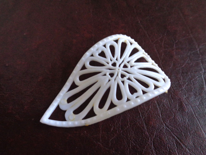 Lot 12 White Curved Long Decorative Hearts Wedding Cake Decorating Accessories gallery