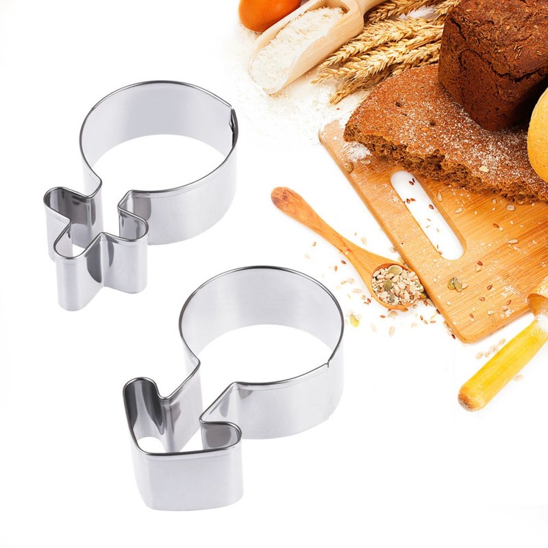 2 PCS Valentine's Day-themed Molds DIY Cookie Cutter Gender Symbol gallery