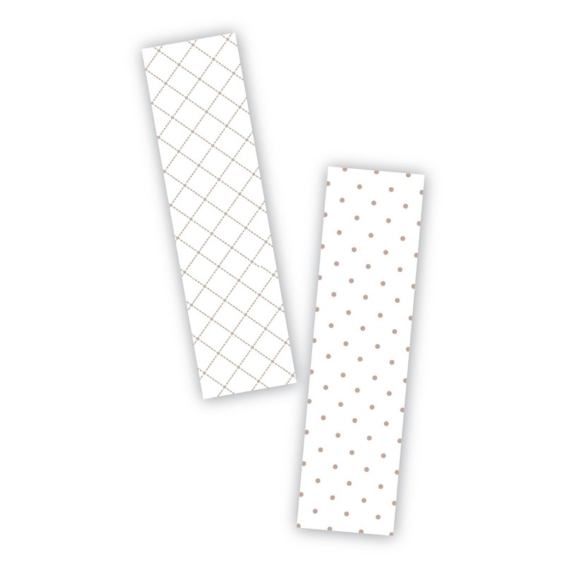 The Cookie Countess Crisscross Dots Stick Cookie Backer Food Safe 2×7.5 Inch