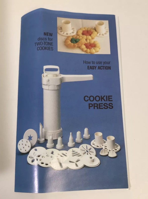 Hutzler Easy Action Cookie Press and Food Decorator - New in Box Dishwasher Safe gallery