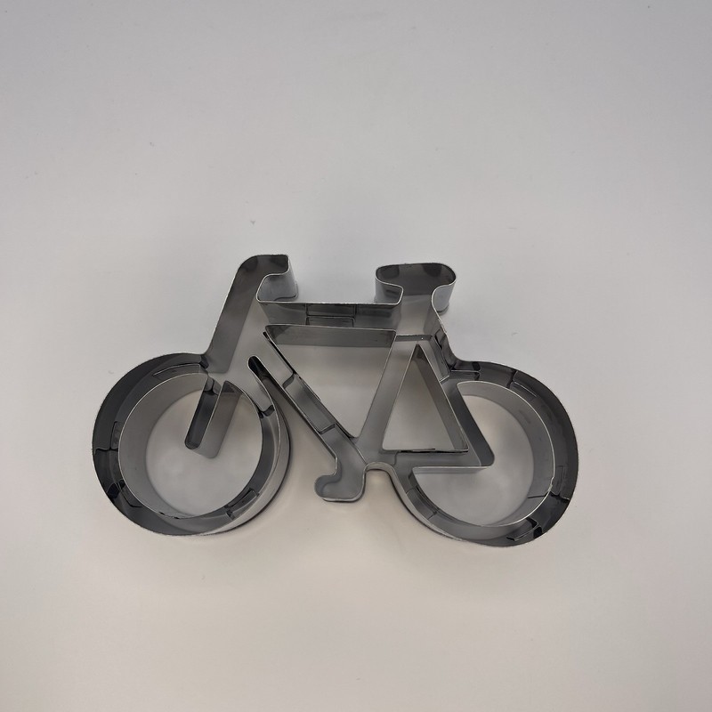 Birkmann Bicycle Cookie Cutter Stainless Steel 2 Wheel Party gallery