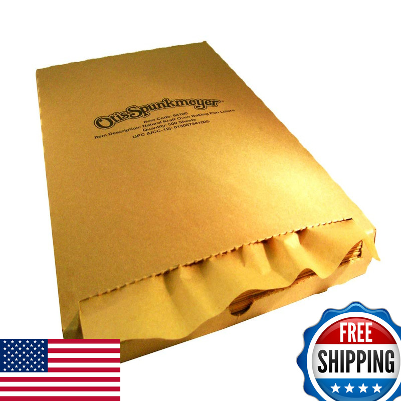 Otis Spunkmeyer Package Of 500 Parchment Paper Tray Pan Sheet Liners