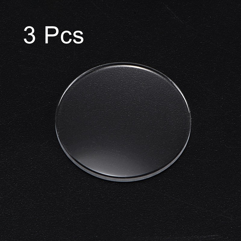 3pcs 23mm Round Clear Watch Repair Lens gallery