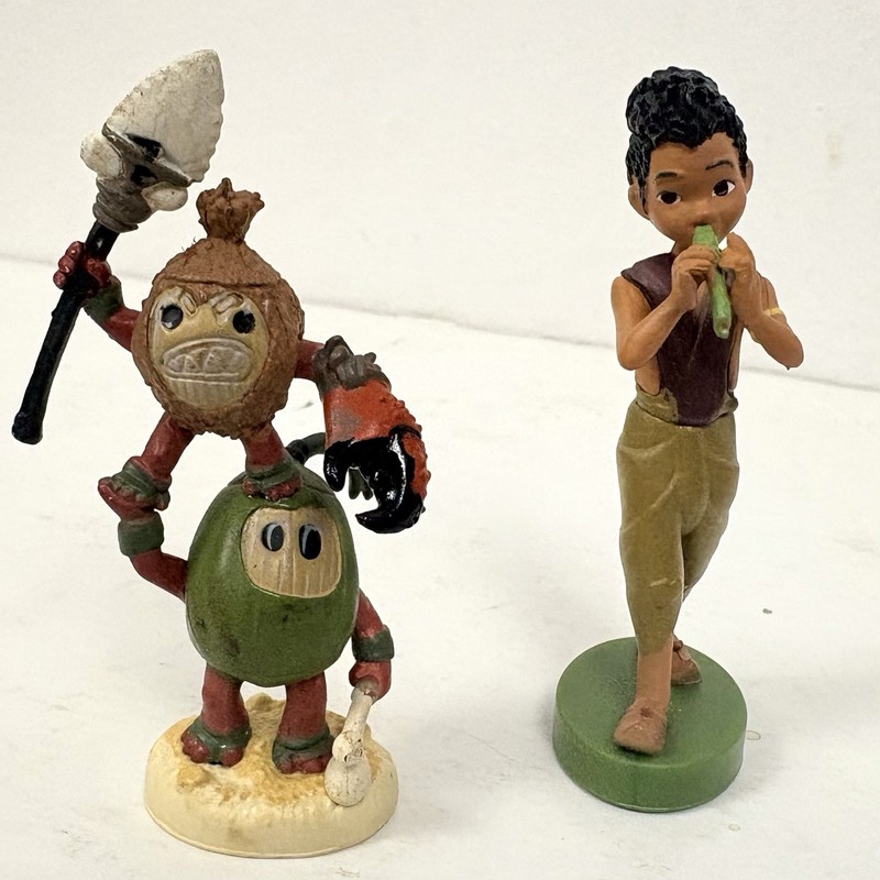 Lot Disney Movie Characters Boun & Coconut Pirate Pre Owned Cake Toppers