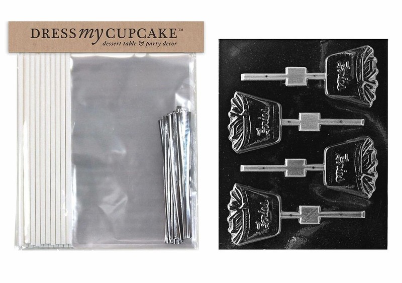 Dress My Cupcake French Fries Chocolate Mold Candy Decorating Kit, Chipped gallery