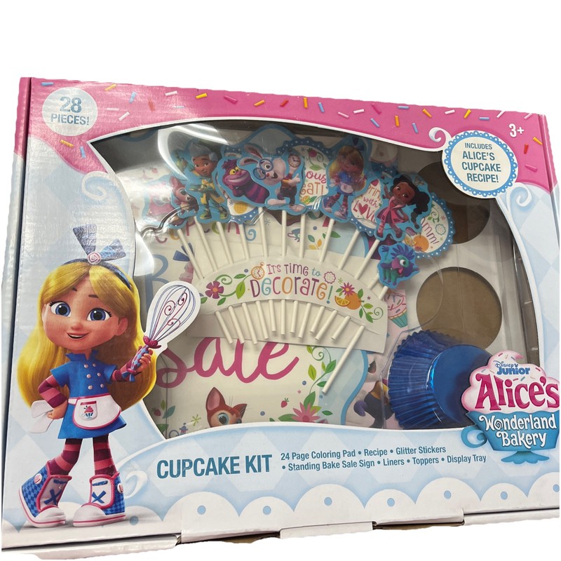 Disney Junior Alice's Wonderland Bakery 28 Piece Cupcake Toppers Cupcake Recipe gallery
