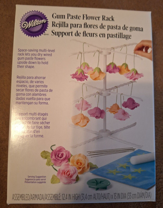 Wilton Gum Paste Flowers Drying Rack