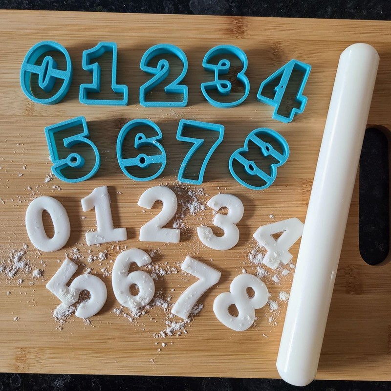 Numbers Cookie Cutter. Perfect Gift Birthday Party 3 sizes gallery