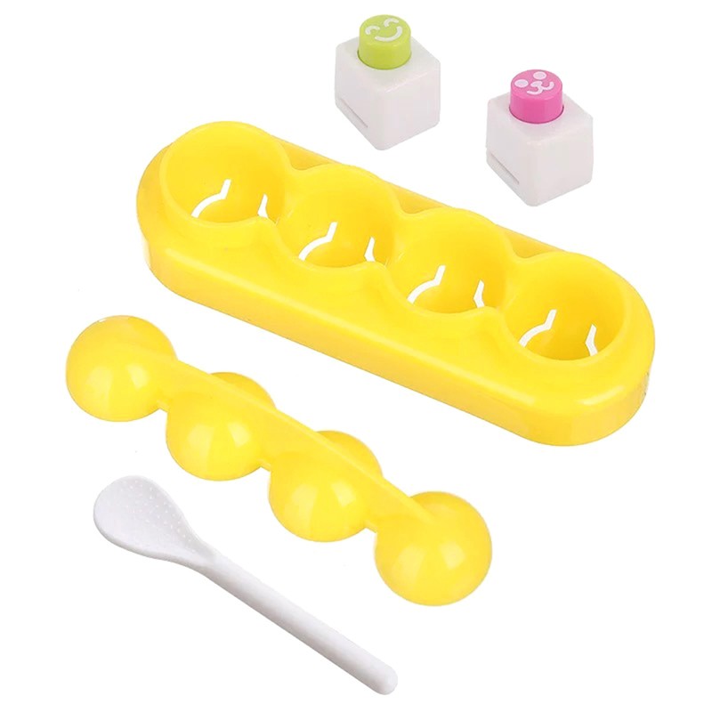 1 Set Rice Ball Mould Shaker Ball Shape Sushi Maker Mould DIY Meal Sushi Tools gallery
