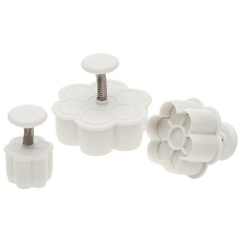 Ateco Daisy Flower Cutters, Set of 3 Sizes (AT1957)