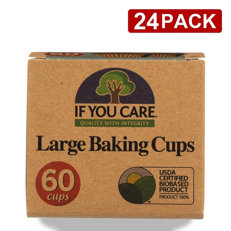 If You Care Large Baking Cups 60 Ct Cupcake Liners 24 Pack