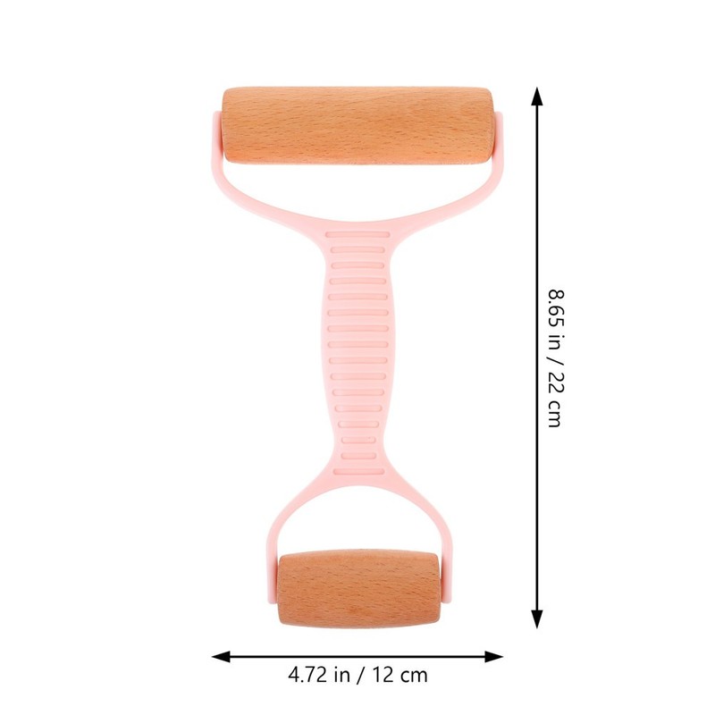 Pastry Pizza Roller Double-headed Rolling Pin Cooking Tool Dough gallery