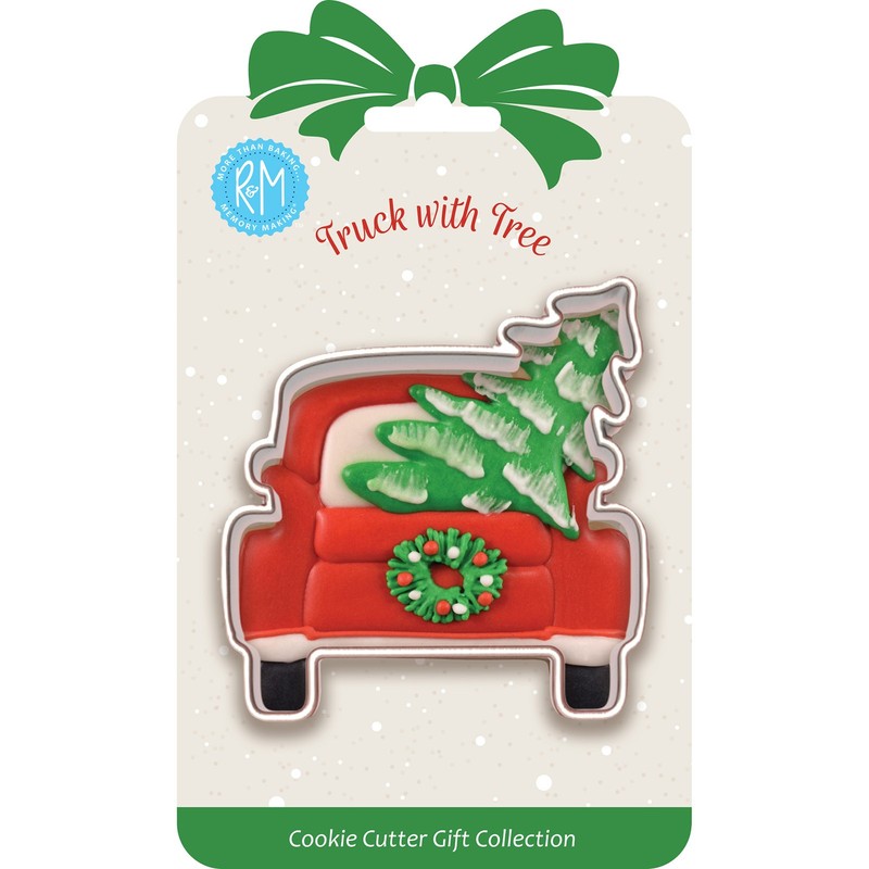 R&M International Truck and Tree Cookie Cutter, 3.25 Inch