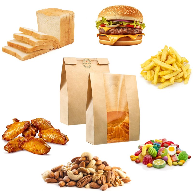 200 Pcs Bread Bags for Homemade Bread, Sourdough Bags With Window, 50% Thicke... gallery