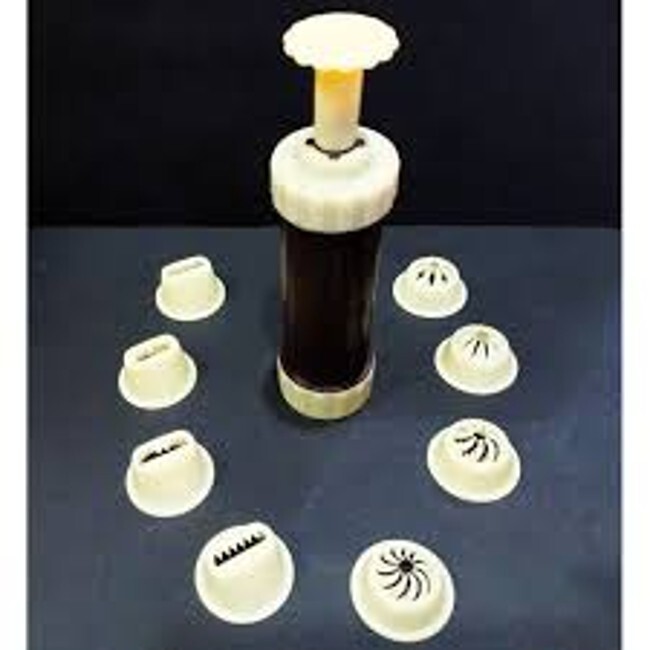 Pineapple Tart Nastar Mold Biscuit Pump Set No 186 ( 8 Pattern )