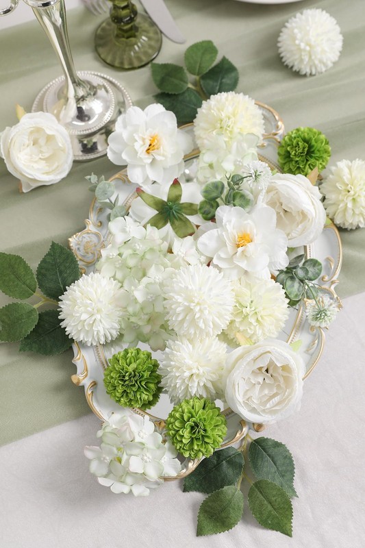 Serra Flora Artificial Flowers Combo DIY Centerpieces Wedding Bridal Arrangement gallery