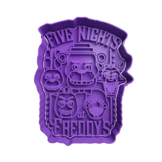 Five Nights at Freddy‚Äôs Logo Freddys Cookie Cutter Fondant Biscuit Baking Tool