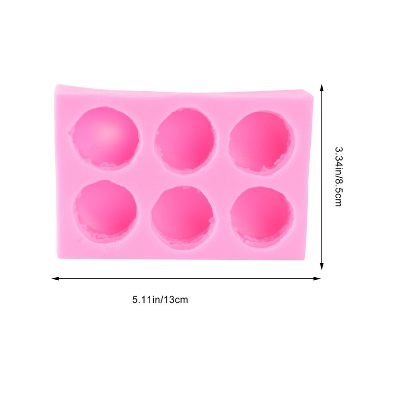 Rosy Silicone Macaron Mold Ideal for Baking Chocolate Soap and Candy Making gallery