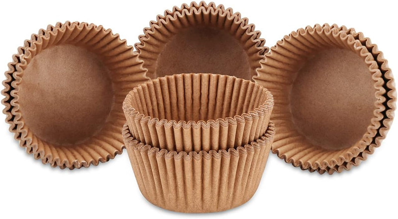 Jumbo Cupcake Liners Greaseproof Paper 200 Count - Food Grade Odorless Muffin Ba gallery