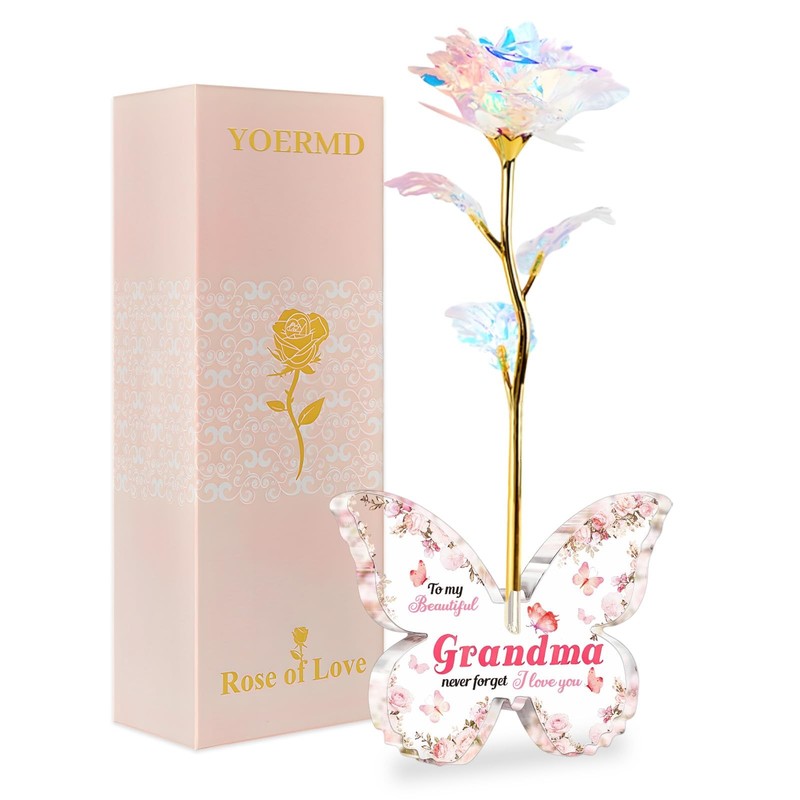 Unique Gifts for Grandma Birthday, Pink 11 x 3.5 x 2.5 inches,