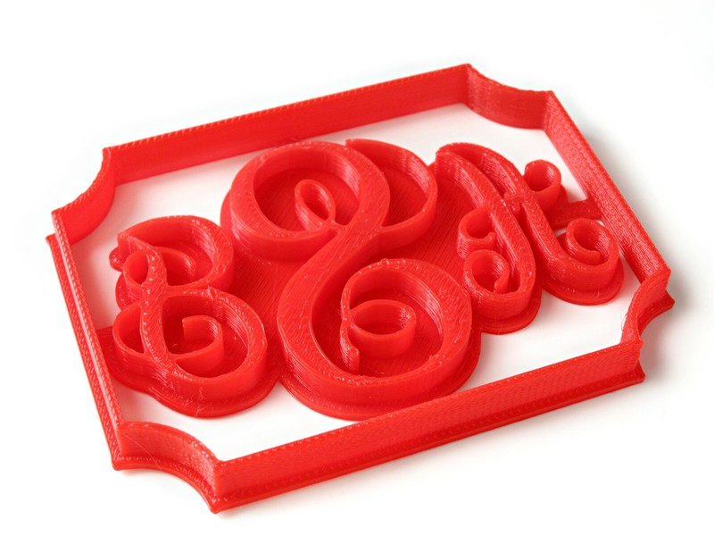 Custom 3 Letters Monogram Cookie Cutter, Personalized with Initials, 4 inches gallery