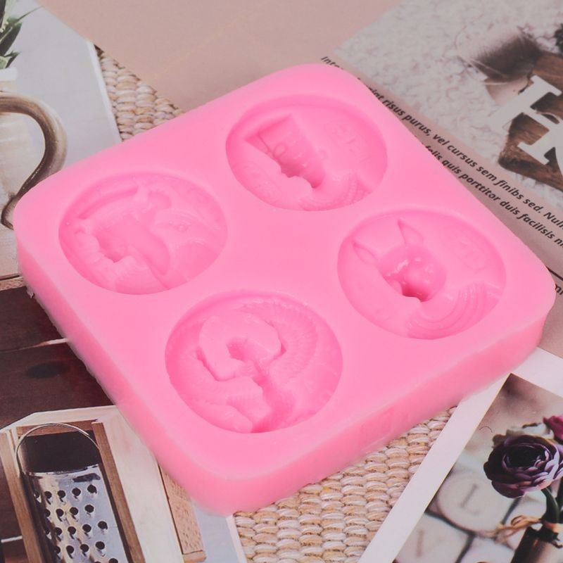 Egyptian Pharaoh Shape Epoxy Mold DIY Resin Casting DIY Toys Silicone Mold gallery