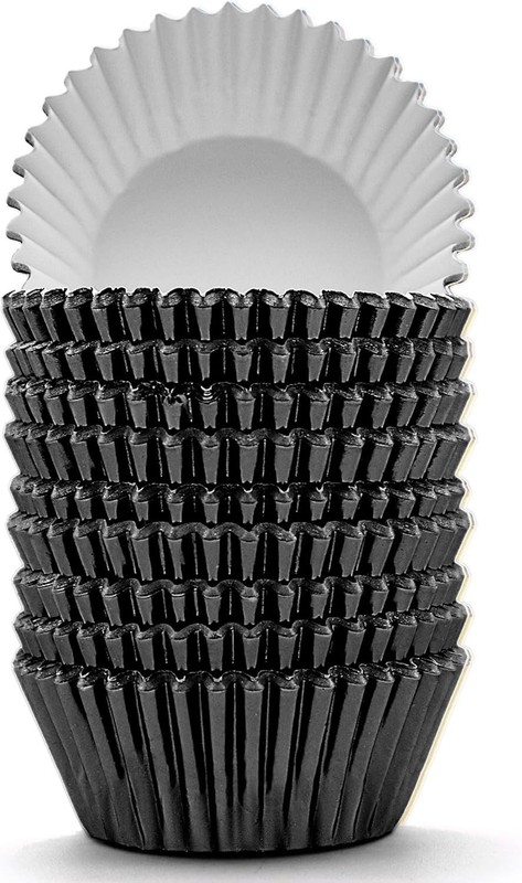 200 Pcs Foil Cupcake Liners Standard Baking Cups Muffin Paper Cases
