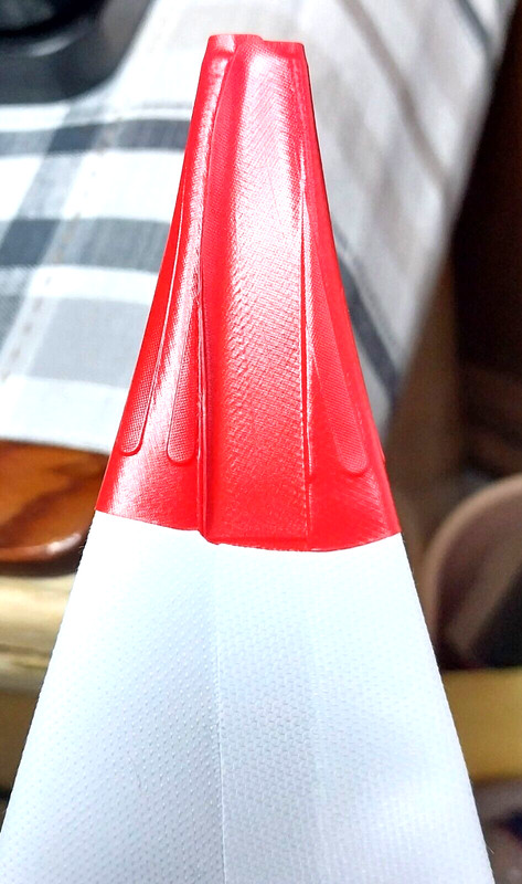 Food Service+ Home Reusable Plastic Coated Canvas Reinforced Tips 24" Pastry Bag gallery