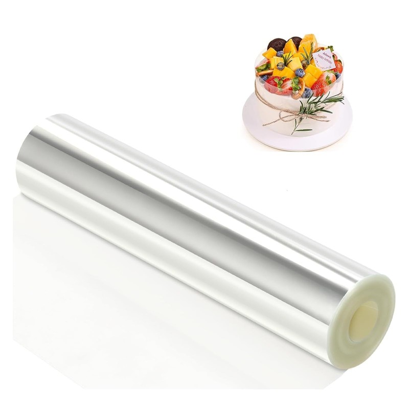 Cake Ring Mould for Baking,20cm Height,Stainless Steel Round Cake Mold Adjust... gallery