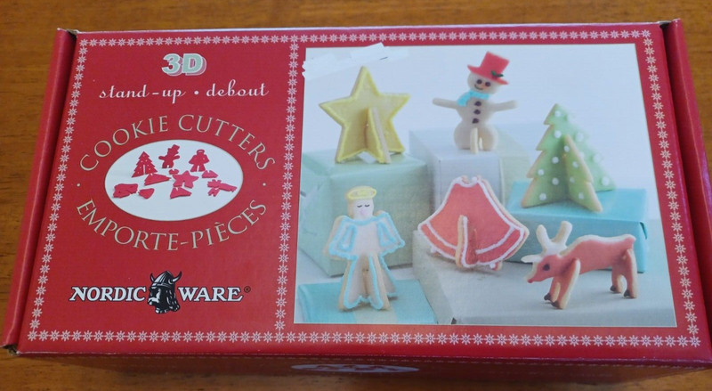 Nordic Ware 3D Stand-Up Cookie Cutters