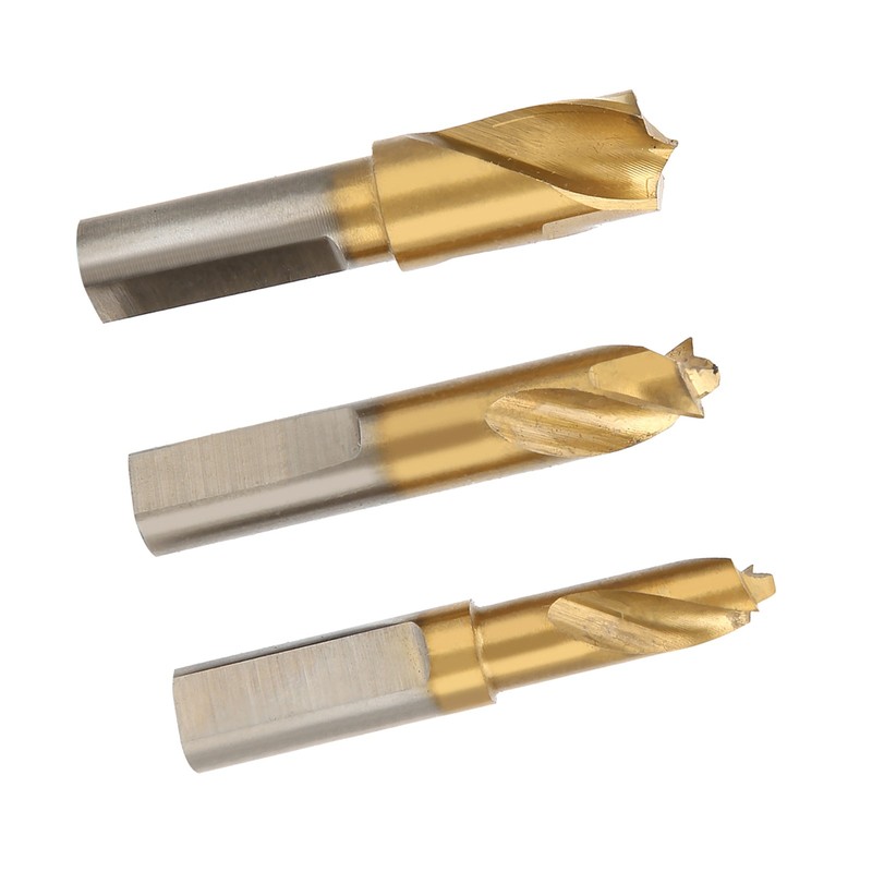 3Pcs HSS CO Cobalt Spot Weld Drill Bit Set Kit Weld Cutter Cutting Accessories gallery