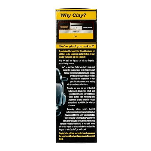 G191700 Smooth Surface Clay Kit, Safe and Easy Car Claying for Clay Kit (180g) gallery